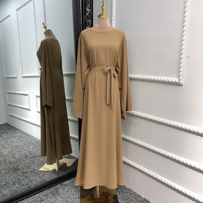 Women's Plain Casual Modest Dress