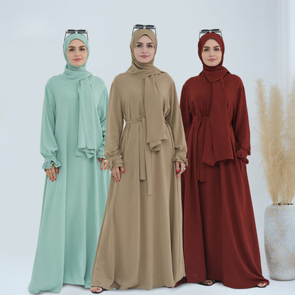 Abayaya Modest Hijab Abaya Dress