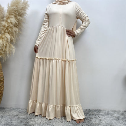 Plain Fashion Islamic Style Abaya Dress