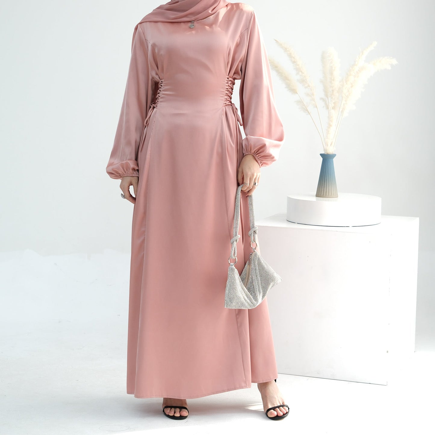 Women's Plain Abaya Dress