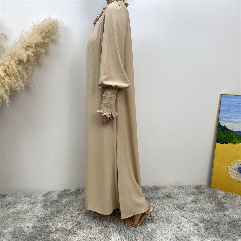 Women's Plain Modest Abaya Dress