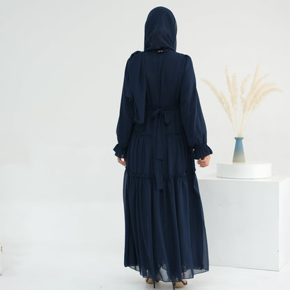 Women's Plain Modest Abaya Dress