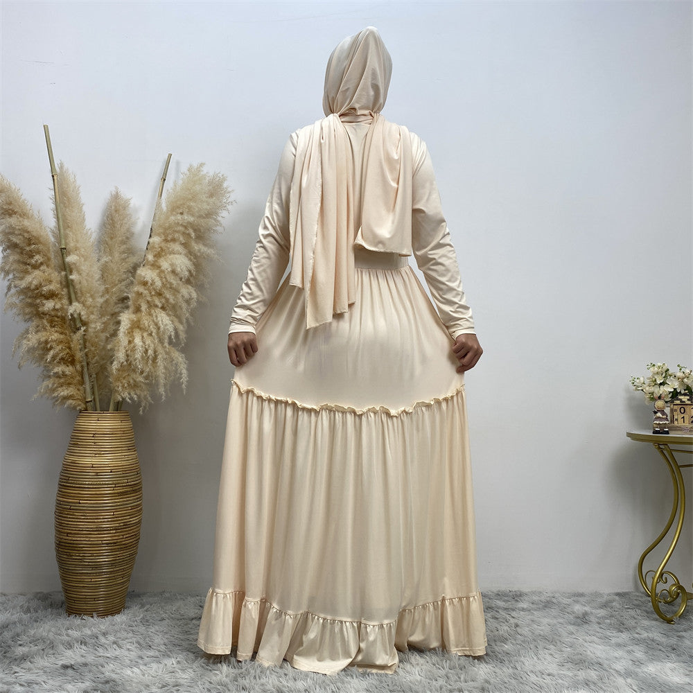 Women's Plain Modest Abaya Dress