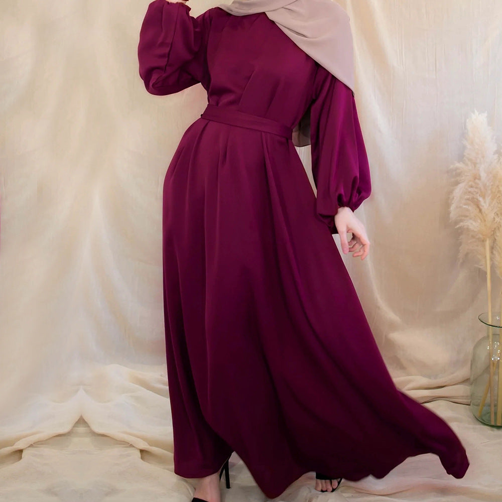 Modest Plain Abaya Dress For Women