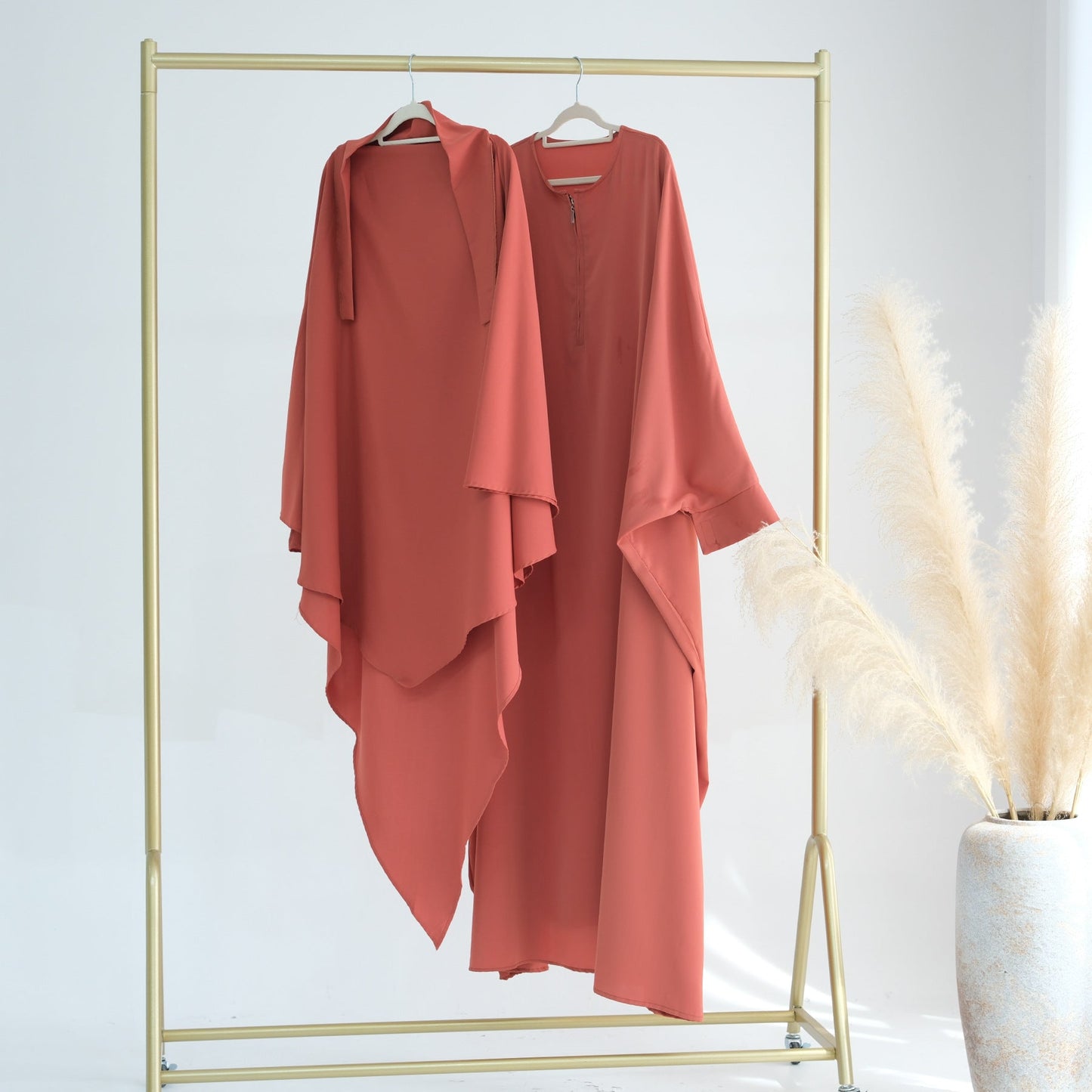 Women's Swing Bat-Sleeve Modest Robe