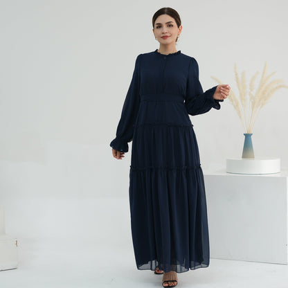 Women's Plain Modest Abaya Dress