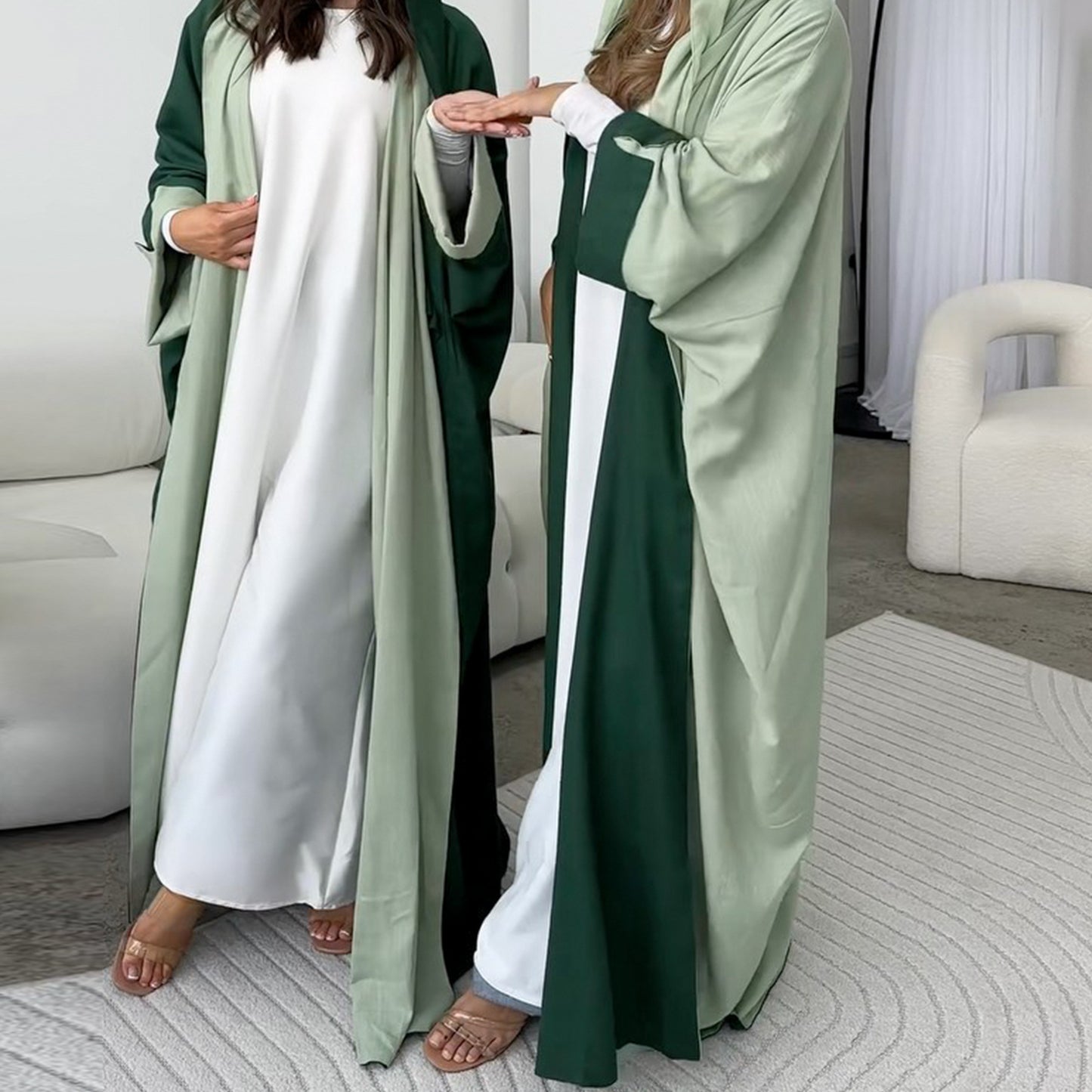 Modest Reversible Wearable Elegant Robe