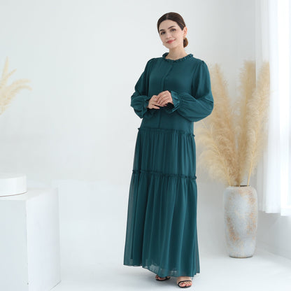 Women's Plain Modest Abaya Dress