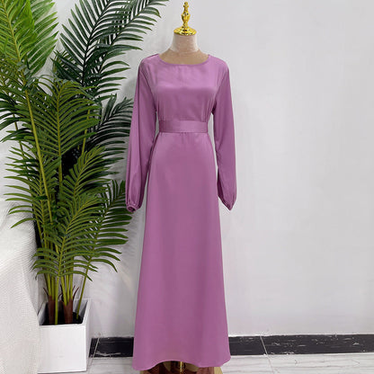 Modest Plain Abaya Dress For Women