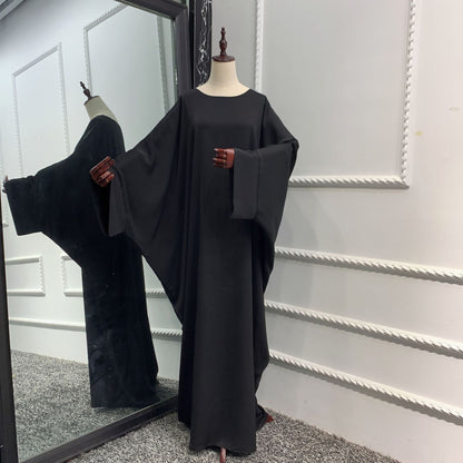 Women's Solid Color Abaya Dress