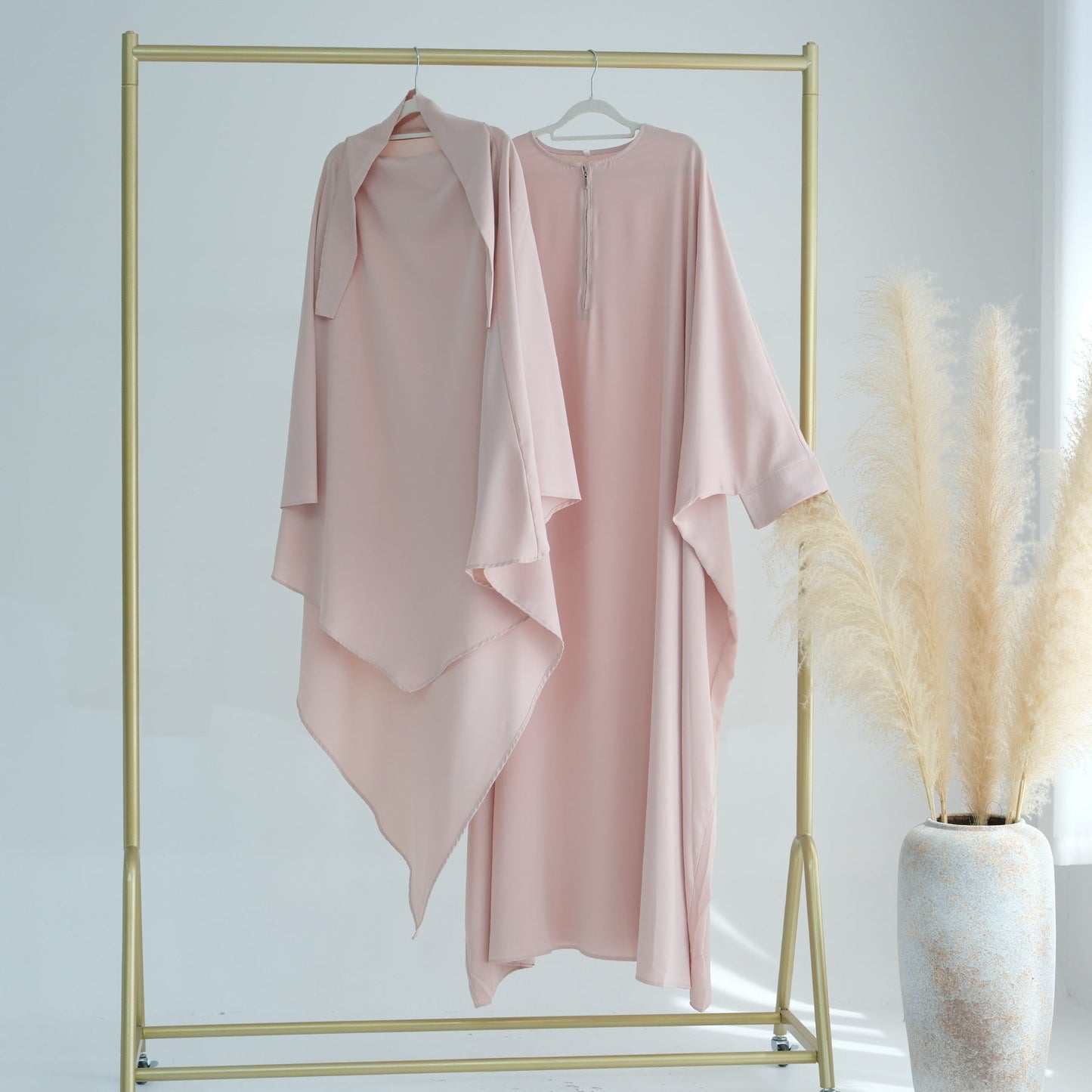 Women's Swing Bat-Sleeve Modest Robe