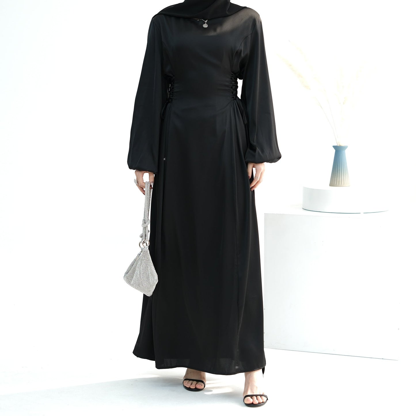 Women's Plain Abaya Dress