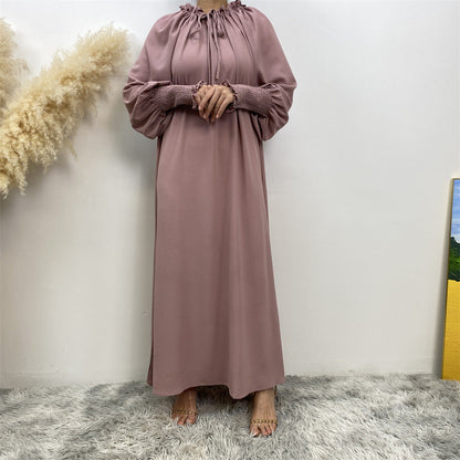 Women's Plain Modest Abaya Dress