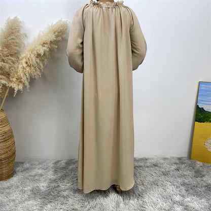 Women's Plain Modest Abaya Dress