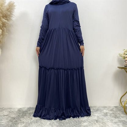 Plain Fashion Islamic Style Abaya Dress