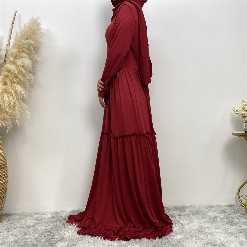 Women's Plain Modest Abaya Dress