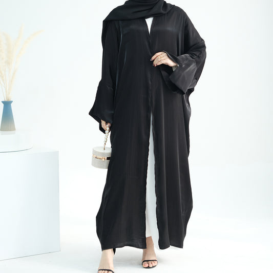 Plain Glitter Fabric Exquisite Robe