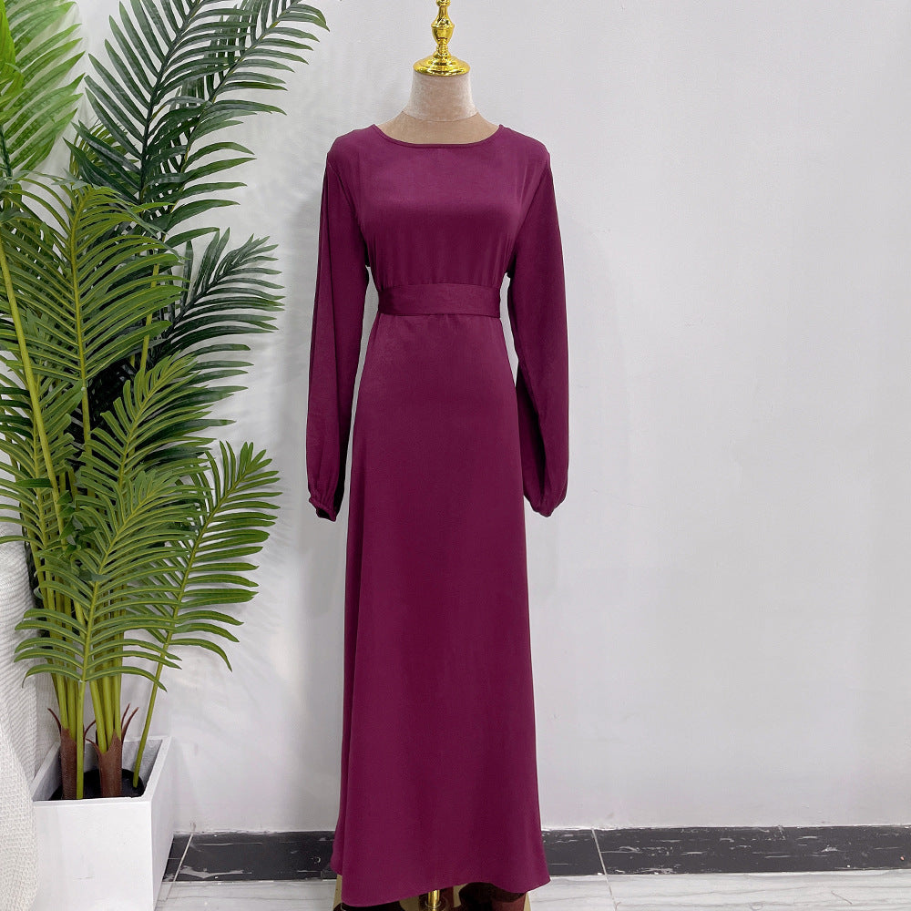 Modest Plain Abaya Dress For Women