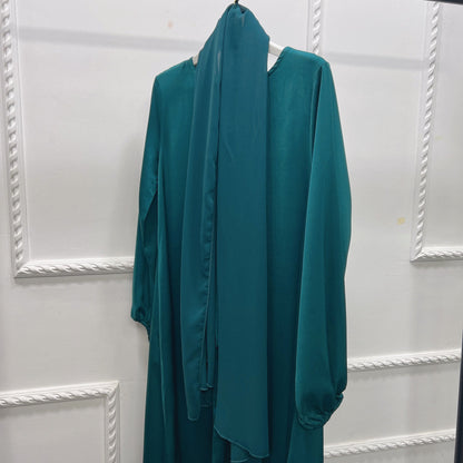 Modest Plain Abaya Dress For Women