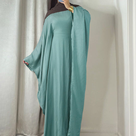 Women's Modest Dolman Sleeve Abaya Dress