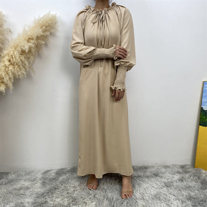 Women's Plain Modest Abaya Dress