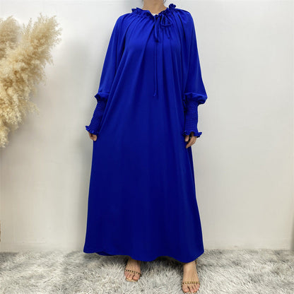 Women's Plain Modest Abaya Dress