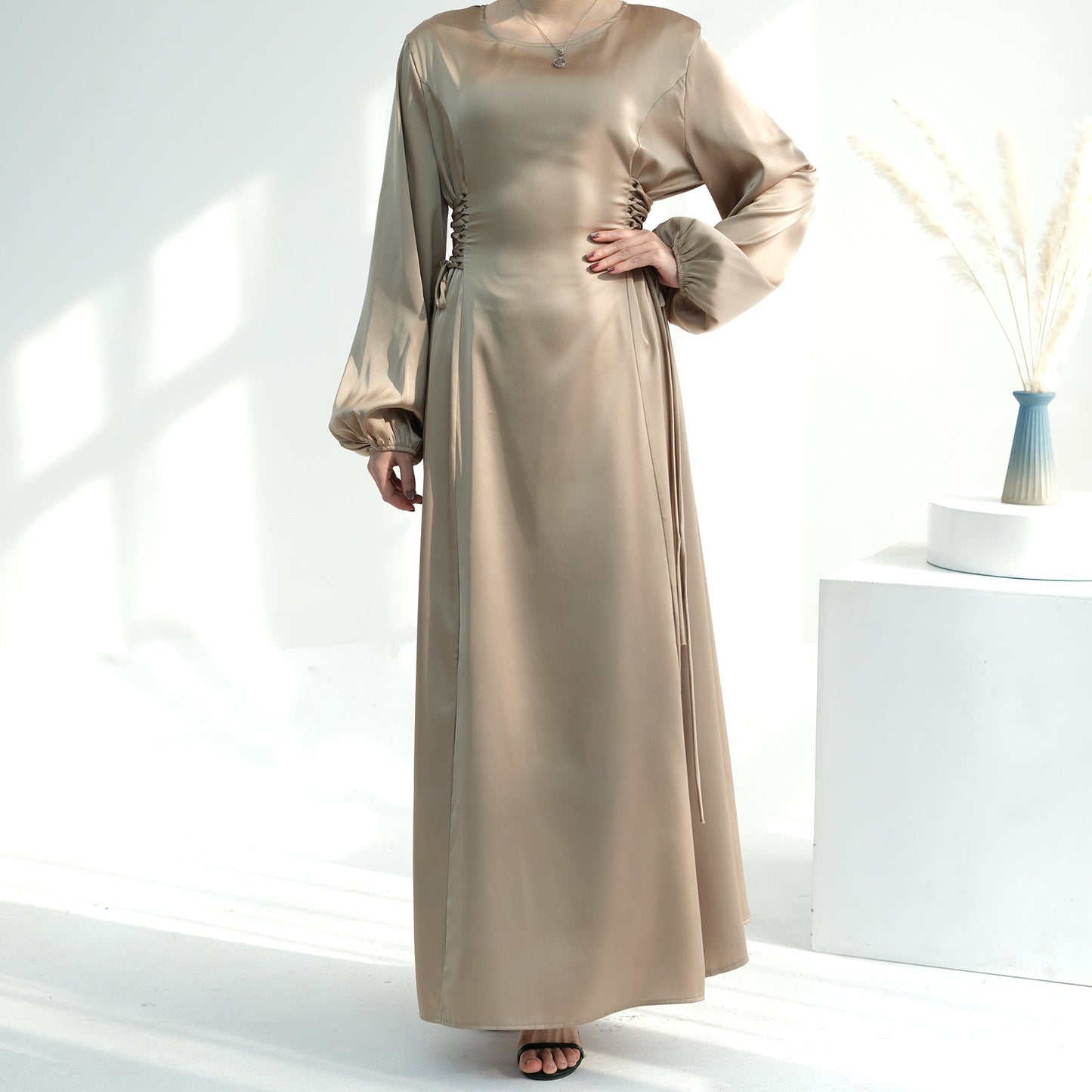 Women's Plain Abaya Dress