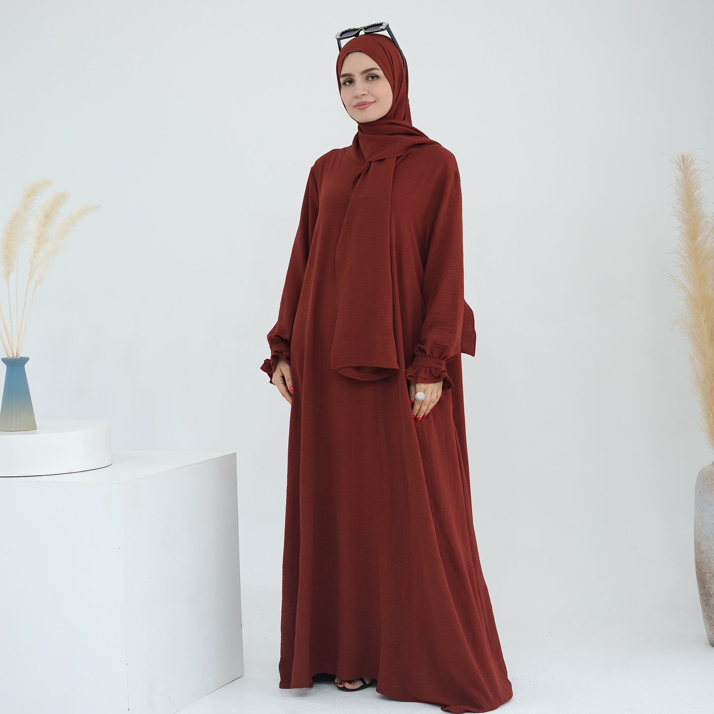 Abayaya Modest Hijab Abaya Dress