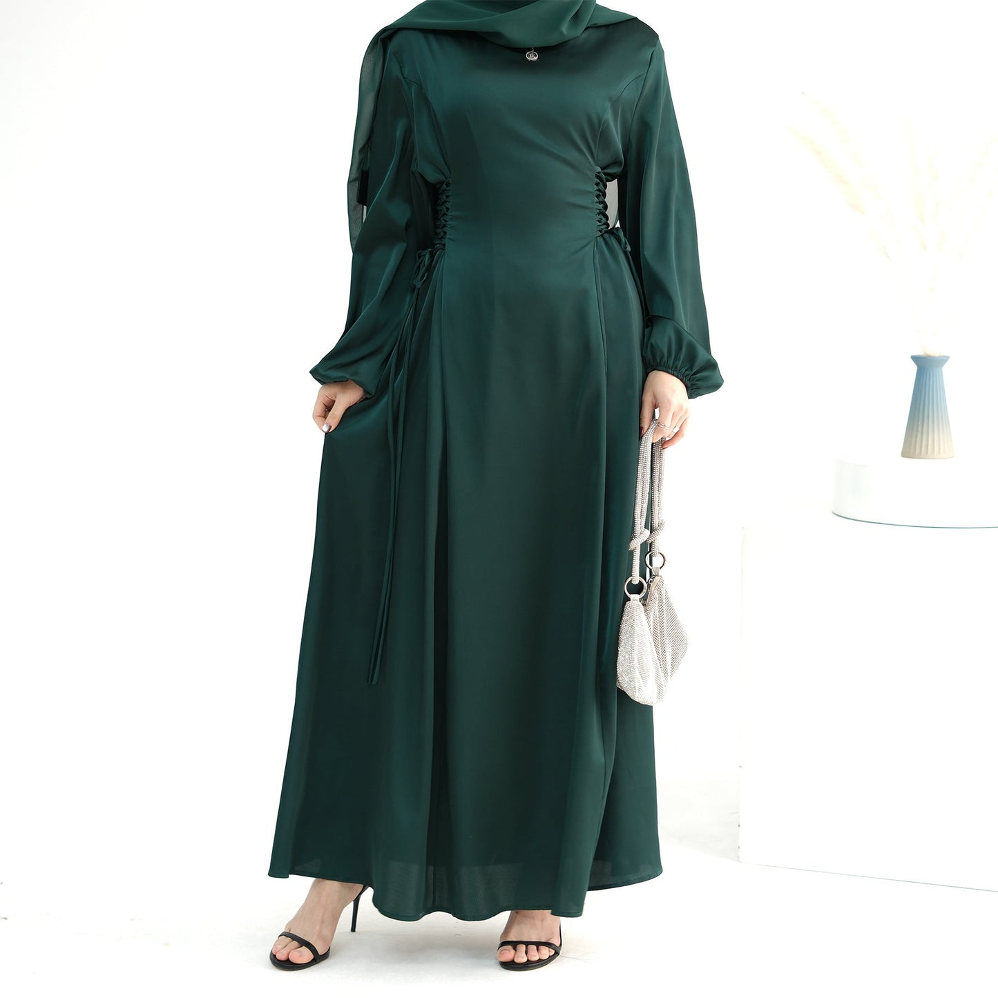 Women's Plain Abaya Dress