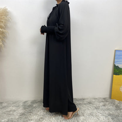 Women's Plain Modest Abaya Dress