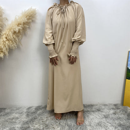 Women's Plain Modest Abaya Dress