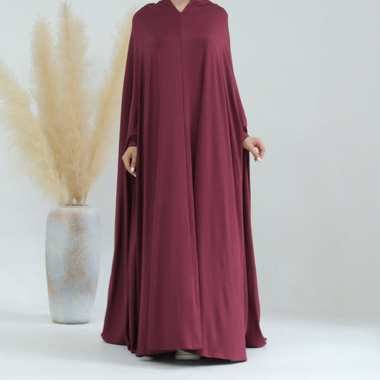 Women's Modest Batwing Abaya Dress Jilbab