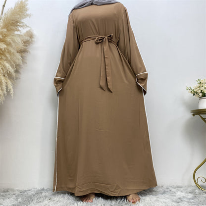 Plain Islamic Modest Abaya Dress