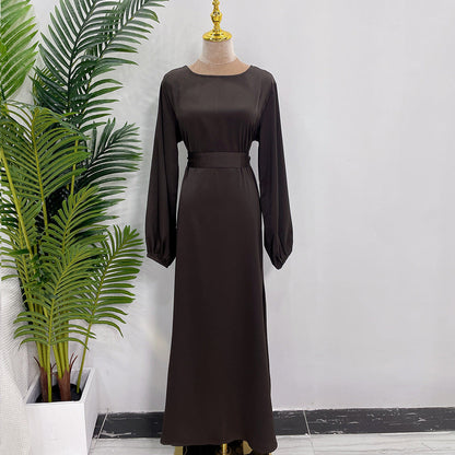 Modest Plain Abaya Dress For Women