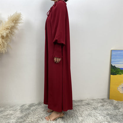 Women's Plain Modest Abaya Dress