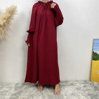 Women's Plain Modest Abaya Dress