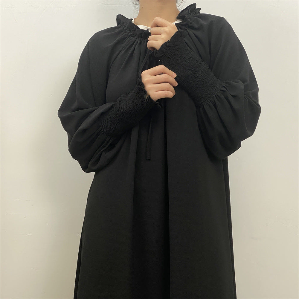 Women's Plain Modest Abaya Dress