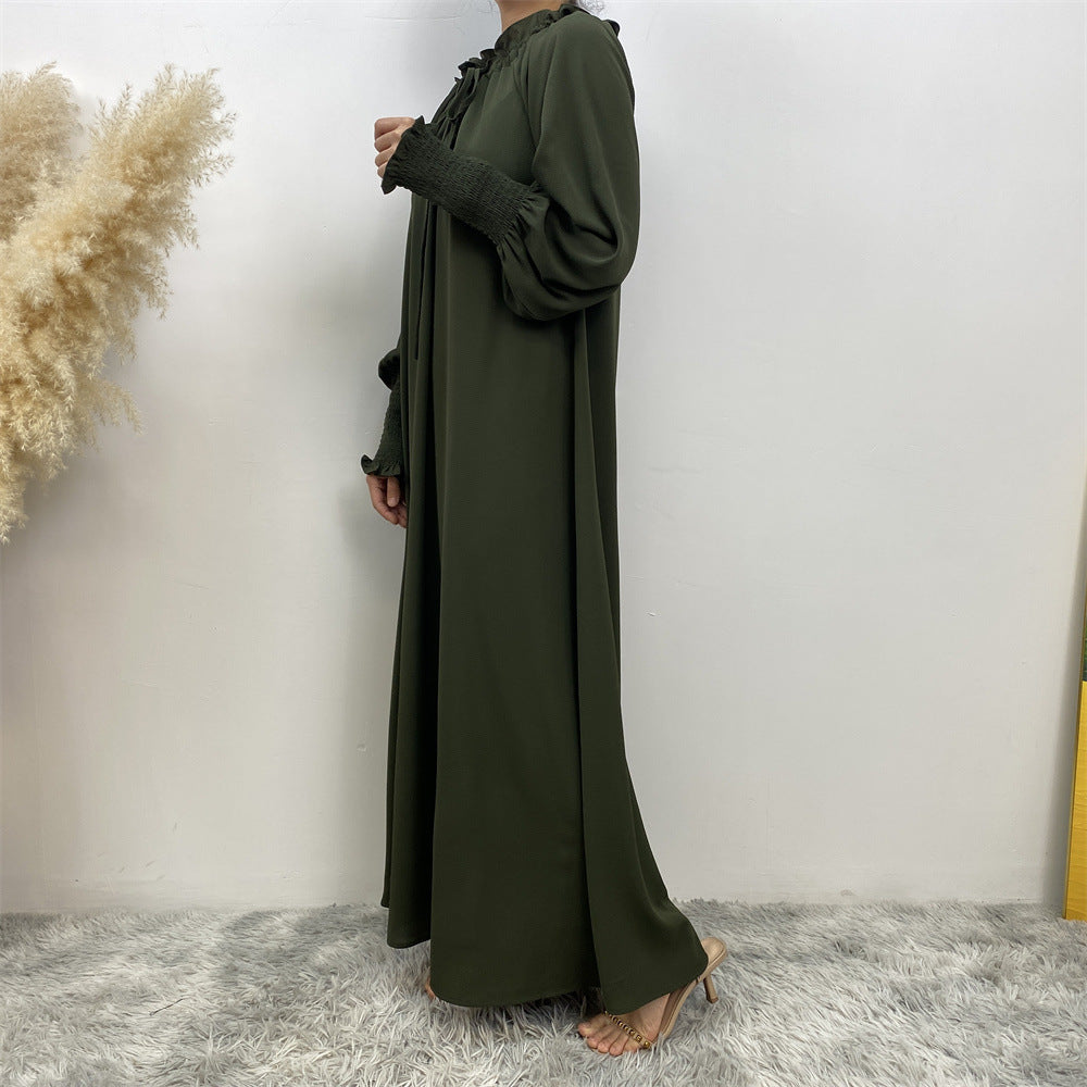 Women's Plain Modest Abaya Dress