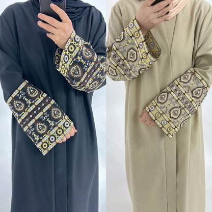 Women's Embroidered Elegant Modest Robe