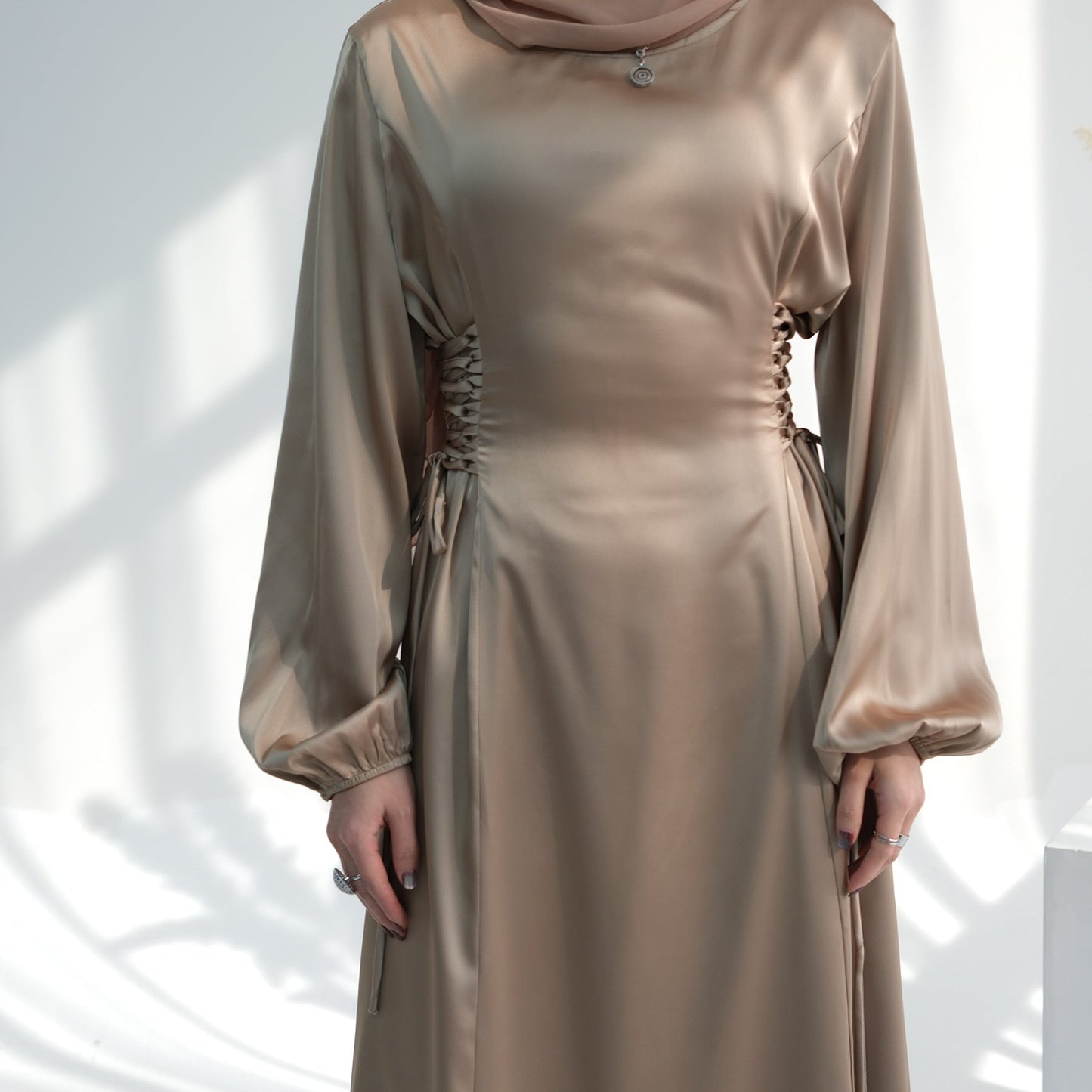 Women's Plain Abaya Dress