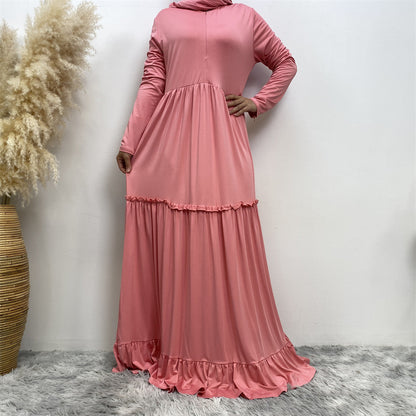 Women's Plain Modest Abaya Dress