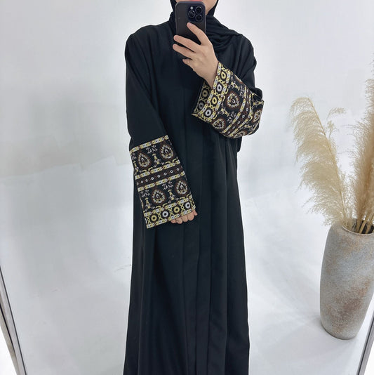 Women's Embroidered Elegant Modest Robe