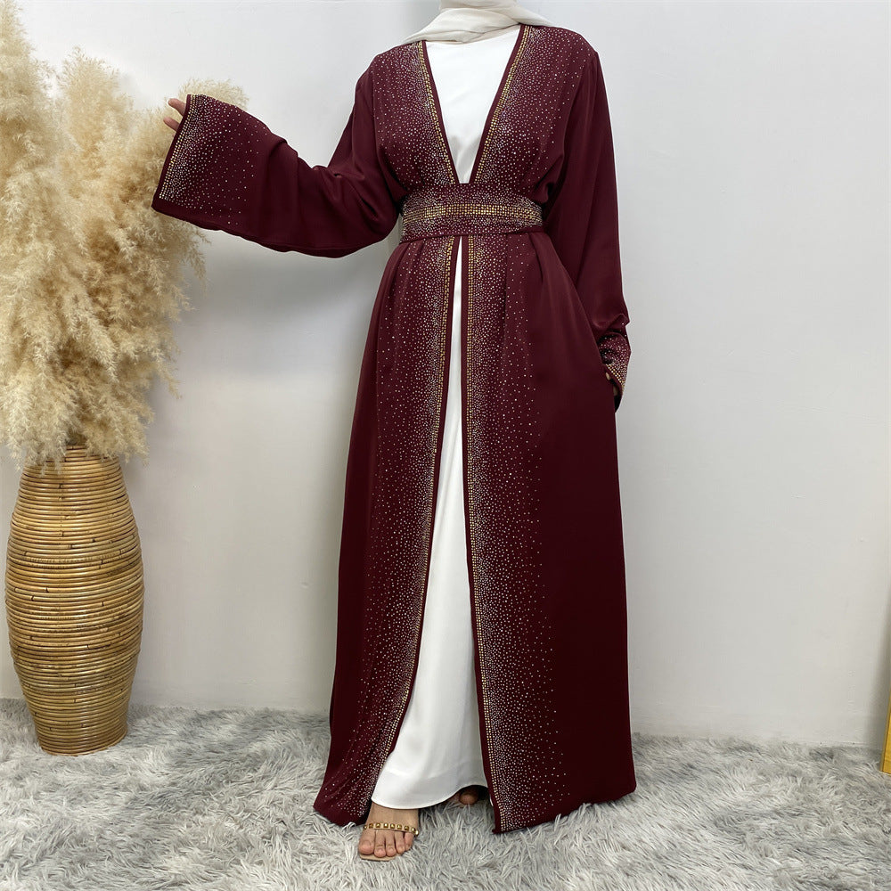 Modest Hot Diamond Strappy Elegant Robe