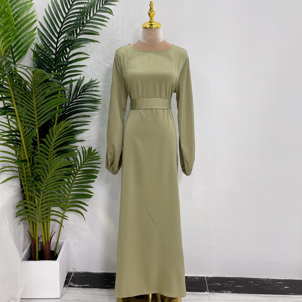 Modest Plain Abaya Dress For Women