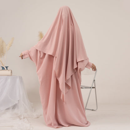 Women's Swing Bat-Sleeve Modest Robe