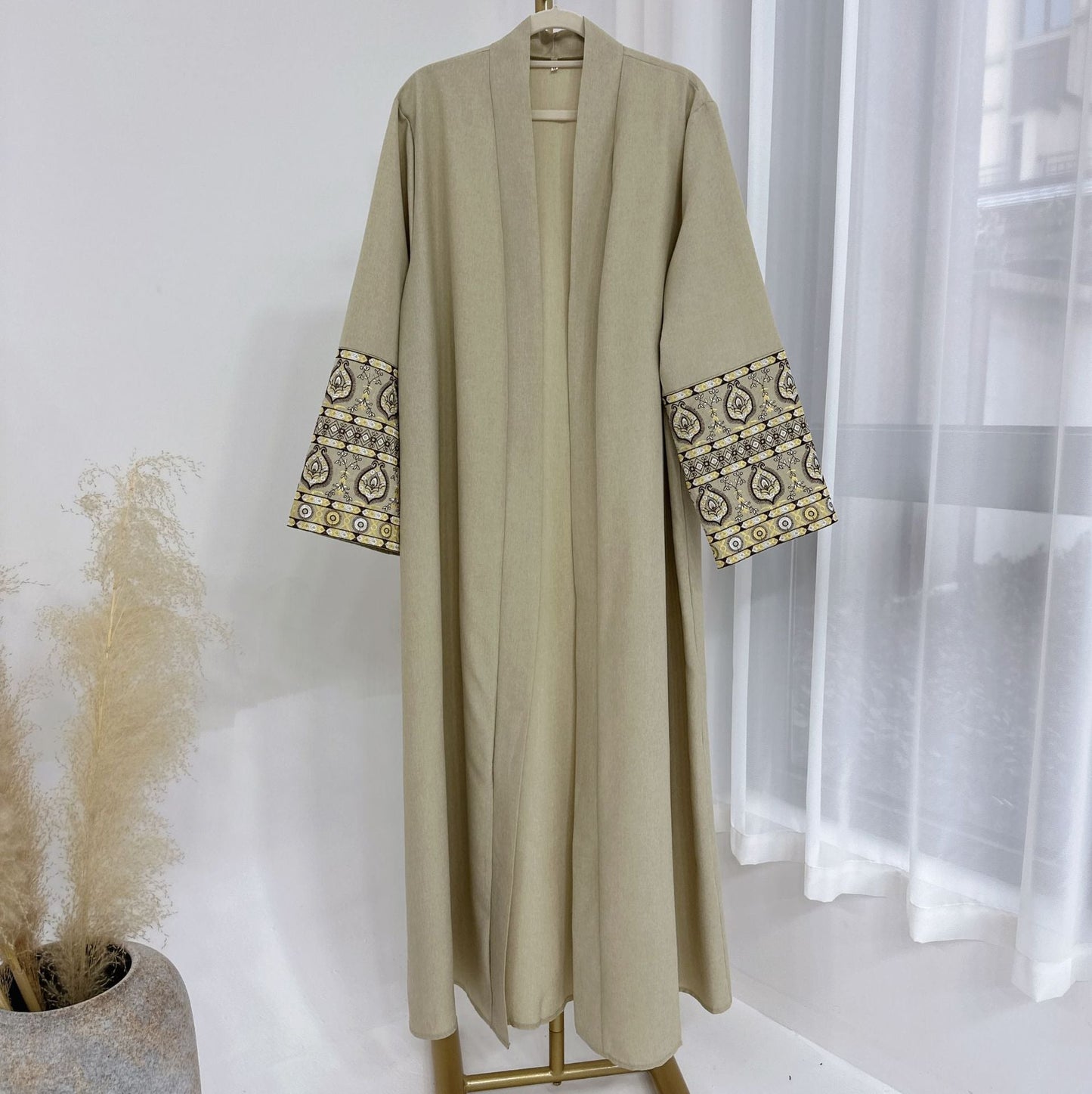 Women's Embroidered Elegant Modest Robe