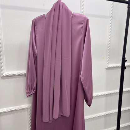 Modest Plain Abaya Dress For Women