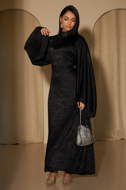 Women's Plain Elegant Abaya Dress