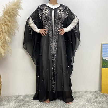 Women's Hot Diamond Robe Party Dress