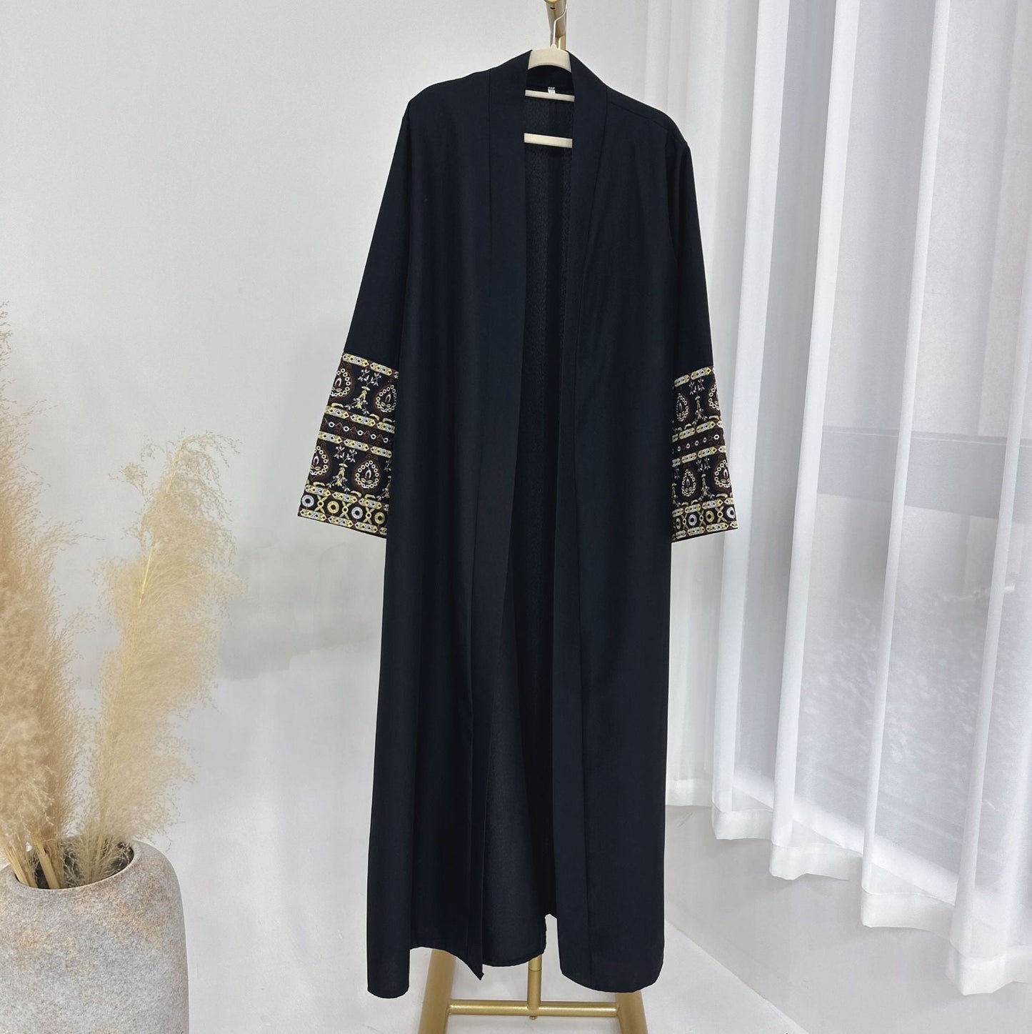 Women's Embroidered Elegant Modest Robe